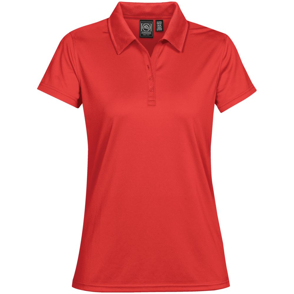 Рубашка поло женская Eclipse H2X-Dry, красная