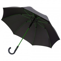 Зонт-трость с цветными спицами Color Style, зеленое яблоко